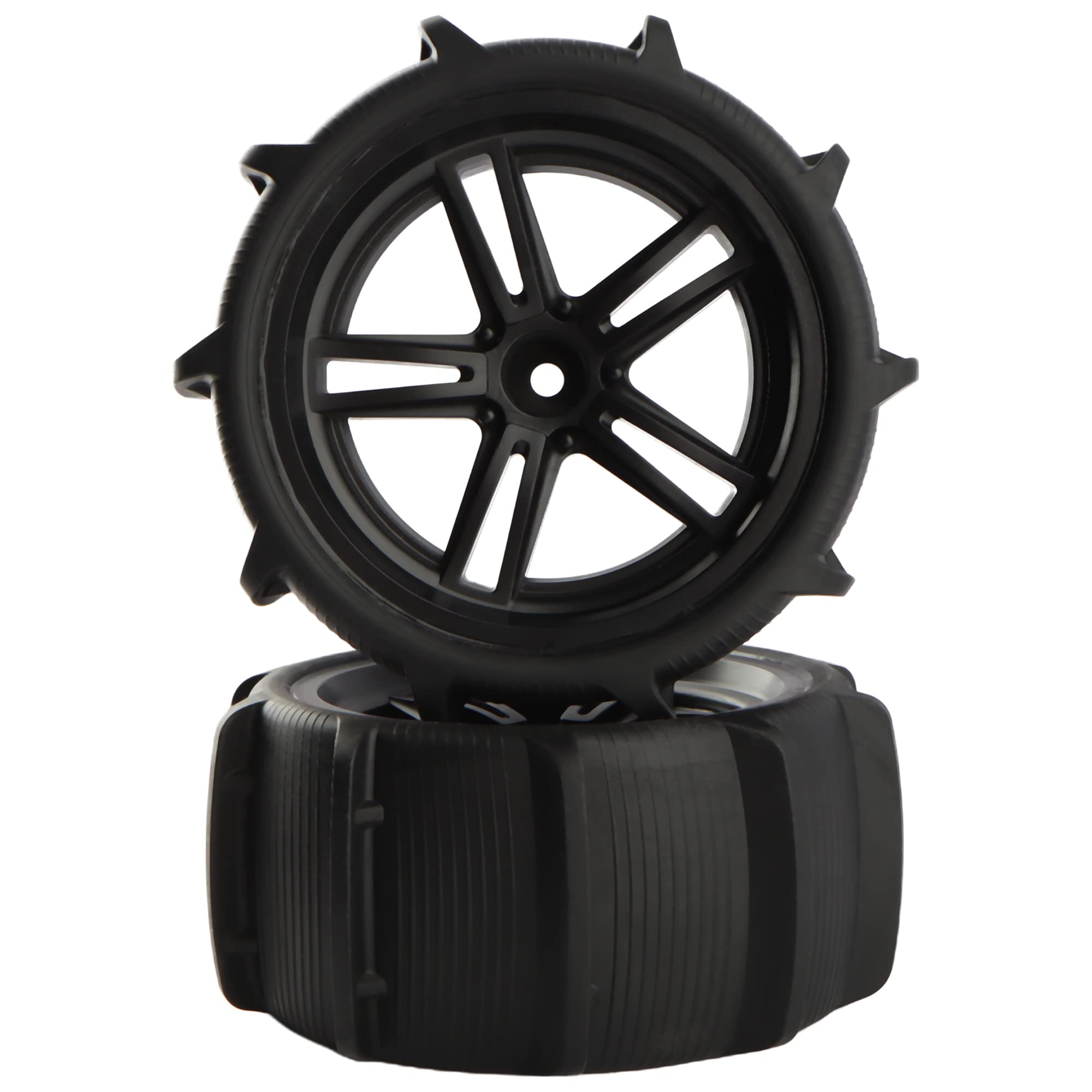 Amazon | GDOOL 1:10 1:12 パドル バギー タイヤ 六角 12mm ホイール